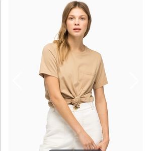 Richer poorer pocket tee